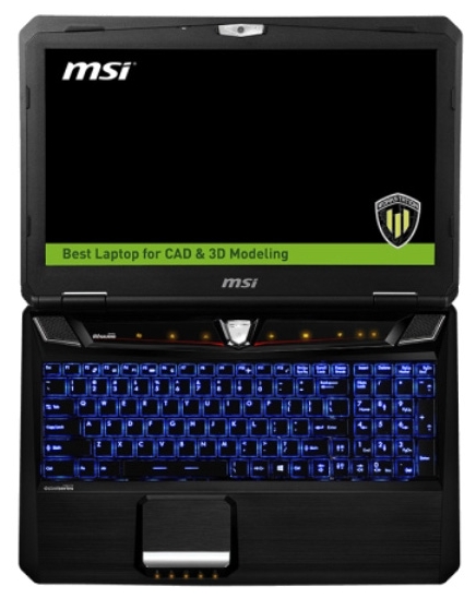MSI WT60 2OK (Core i7 4810MQ 2800 MHz/15.6"/1920x1080/16Gb/1256Gb/DVD-RW/NVIDIA Quadro K3100M/Wi-Fi/Bluetooth/Win 8 Pro 64)