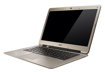 Acer ASPIRE S3-331-987B4G50A (Pentium 987 1500 Mhz/13.3"/1366x768/4Gb/500Gb/DVD нет/Wi-Fi/Win 8 64)