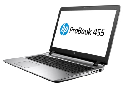 HP ProBook 455 G3 (P5S11EA) (A8 7410 2200 MHz/15.6"/1366x768/4.0Gb/500Gb/DVD-RW/AMD Radeon R5/Wi-Fi/Bluetooth/DOS)