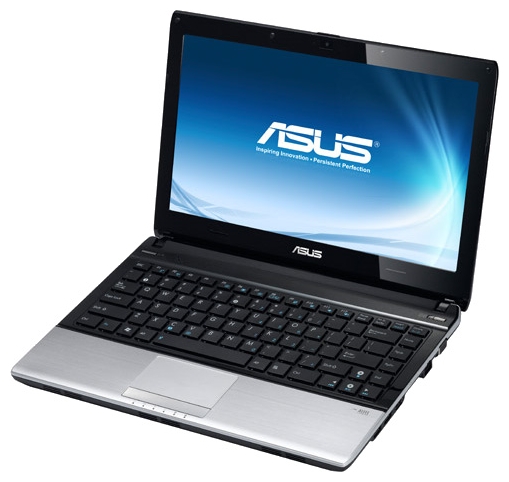 ASUS U31F (Core i3 380M 2530 Mhz/13.3"/1366x768/4096Mb/320Gb/DVD нет/Wi-Fi/Bluetooth/DOS)