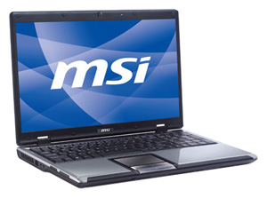 MSI CR610 (Sempron M120 2100 Mhz/16"/1366x768/2048Mb/320Gb/DVD-RW/Wi-Fi/Linux)