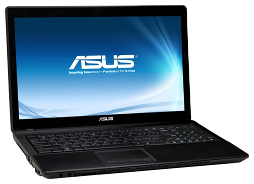 ASUS X54HR (Core i3 2350M 2300 Mhz/15.6"/1366x768/4096Mb/320Gb/DVD-RW/AMD Radeon HD 7470M/Wi-Fi/DOS)