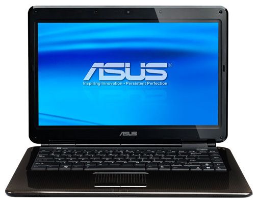 ASUS K40AF (Athlon II M340 2200 Mhz/14"/1366x768/2048Mb/250Gb/DVD-RW/Wi-Fi/DOS)