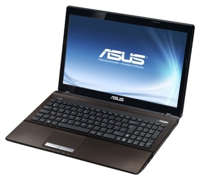 ASUS X53S (Core i5 2450M 2500 Mhz/15.6"/1366x768/4096Mb/500Gb/DVD-RW/NVIDIA GeForce GT 630M/Wi-Fi/Bluetooth/Win 7 HB)