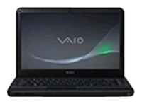 Sony VAIO VPC-EA3JGX (Core i5 460M 2530 Mhz/14"/1366x768/4096Mb/500Gb/Blu-Ray/Wi-Fi/Bluetooth/Win 7 Prof)