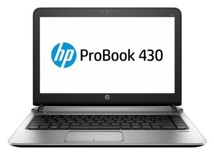 HP ProBook 430 G3 (P4N77EA) (Core i3 6100U 2300 MHz/13.3"/1366x768/4.0Gb/128Gb SSD/DVD нет/Intel HD Graphics 520/Wi-Fi/Bluetooth/Win 7 Pro 64)