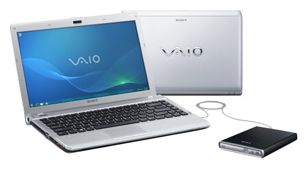 Sony VAIO VPC-Y21M1R (Celeron Dual-Core U3400 1060 Mhz/13.3"/1366x768/4096Mb/320.0Gb/DVD-RW/Wi-Fi/Bluetooth/Win 7 HP)