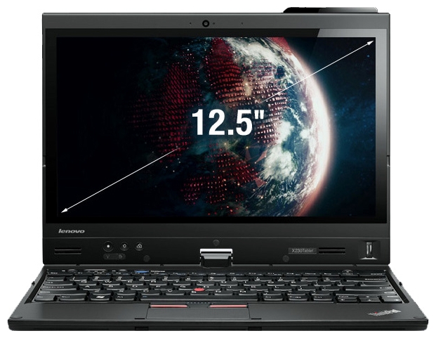 Lenovo ThinkPad X230 Tablet (Core i7 3520M 2900 Mhz/12.5"/1366x768/4096Mb/180Gb/DVD нет/Intel HD Graphics 4000/Wi-Fi/Bluetooth/Win 7 Pro 64)