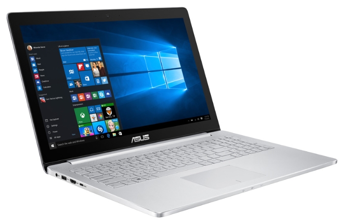 ASUS Ноутбук ASUS ZenBook Pro UX501VW (Intel Core i7 6700HQ 2600 MHz/15.6"/3840x2160/16.0Gb/512Gb SSD/DVD нет/NVIDIA GeForce GTX 960M/Wi-Fi/Bluetooth/Win 10 Pro)