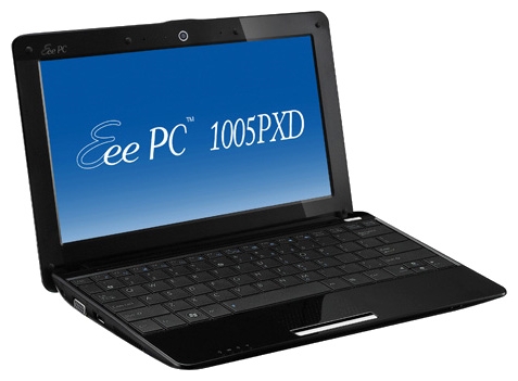 ASUS Eee PC 1005PXD (Atom N455 1660 Mhz/10.1"/1024x600/1024Mb/160Gb/DVD нет/Wi-Fi/Bluetooth/DOS)