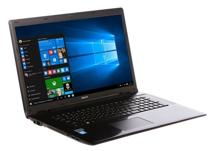 DEXP Ноутбук DEXP Aquilon O161 (Intel Celeron N3050 1600 MHz/17.3"/1600x900/2.0Gb/500Gb/DVD нет/Intel GMA HD/Wi-Fi/Bluetooth/Win 10 Home)