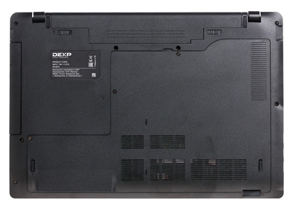 DEXP Aquilon O131 (Intel Pentium N3540 2160 MHz/15.6"/1366x768/2.0Gb/750Gb/DVD-RW/Intel GMA HD/Wi-Fi/Bluetooth)