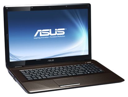 ASUS K72DR (Athlon II P320 2100 Mhz/17.3"/1600x900/2048Mb/320Gb/DVD-RW/Wi-Fi/Linux)