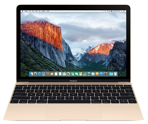 Apple Ноутбук Apple MacBook Early 2016 (Intel Core m5 1200 MHz/12.0"/2304x1440/8.0Gb/512Gb SSD/DVD нет/Intel HD Graphics 515/Wi-Fi/Bluetooth/MacOS X)