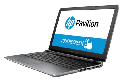 HP PAVILION 15-ab283ur (Touch) (Intel Core i7 6500U 2500 MHz/15.6"/1366x768/12.0Gb/1000Gb/DVD-RW/NVIDIA GeForce 940M/Wi-Fi/Bluetooth/Win 10 Home)