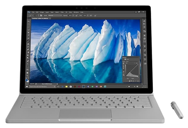 Microsoft Ноутбук Microsoft Surface Book with Performance Base (Intel Core i7 6600U 2600 MHz/13.5"/3000x2000/8Gb/256Gb SSD/DVD нет/NVIDIA GeForce GTX 965M/Wi-Fi/Bluetooth/Win 10 Pro)