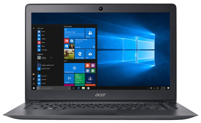 Acer TRAVELMATE X349-M-50V3 (Intel Core i5 6200U 2300 MHz/14"/1366x768/8Gb/128Gb SSD/DVD нет/Intel HD Graphics 520/Wi-Fi/Bluetooth/Linux)