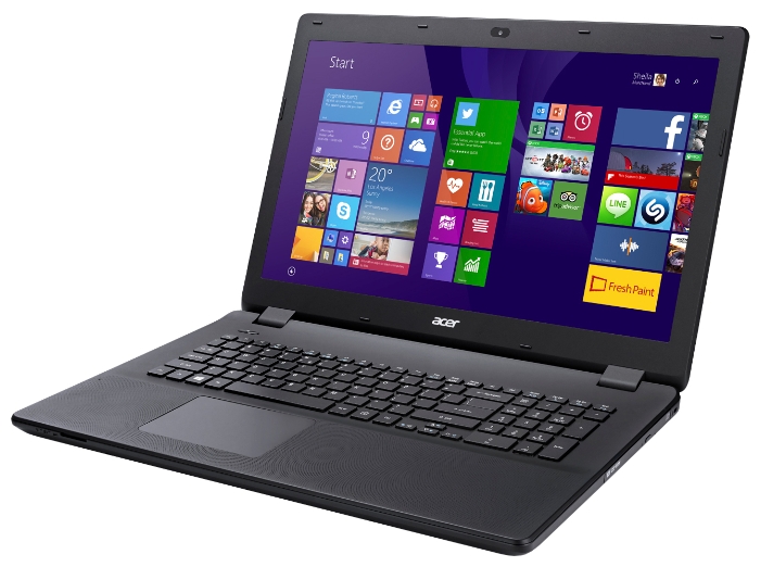 Acer ASPIRE ES1-731-C50Q (Intel Celeron N3050 1600 MHz/17.3"/1600x900/4Gb/500Gb HDD/DVD нет/Intel GMA HD/Wi-Fi/Bluetooth/Win 10 Home)