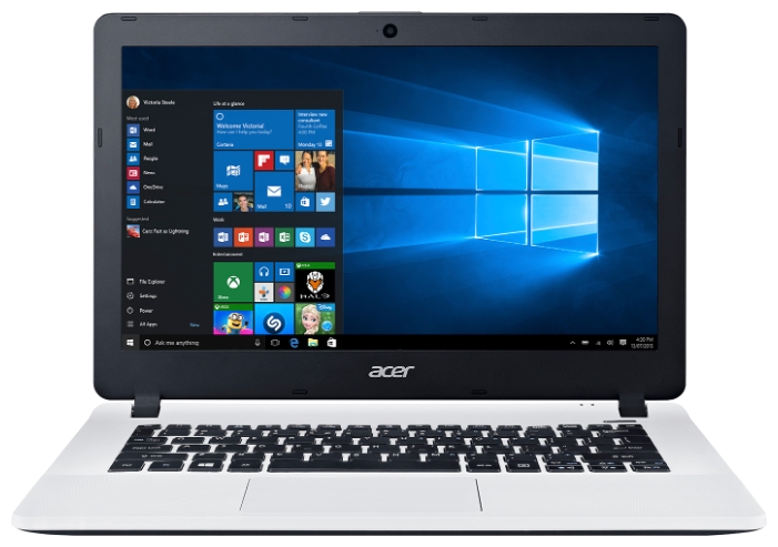 Acer ASPIRE ES1-331-P9MJ (Intel Pentium N3700 1600 MHz/13.3"/1366x768/4Gb/1000Gb HDD/DVD нет/Intel GMA HD/Wi-Fi/Bluetooth/Win 10 Home)