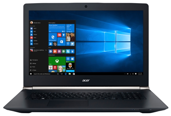 Acer ASPIRE VN7-792G-78EE (Intel Core i7 6700HQ 2600 MHz/17.3"/1920x1080/8Gb/1128Gb HDD+SSD/DVD-RW/NVIDIA GeForce GTX 965M/Wi-Fi/Bluetooth/Win 10 Home)