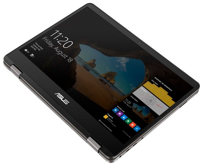 ASUS Ноутбук ASUS VivoBook Flip 14 TP401CA (Intel Core m3 7Y30 1000 MHz/14"/1920x1080/4GB/128GB SSD/DVD нет/Intel HD Graphics 615/Wi-Fi/Bluetooth/Windows 10 Home)