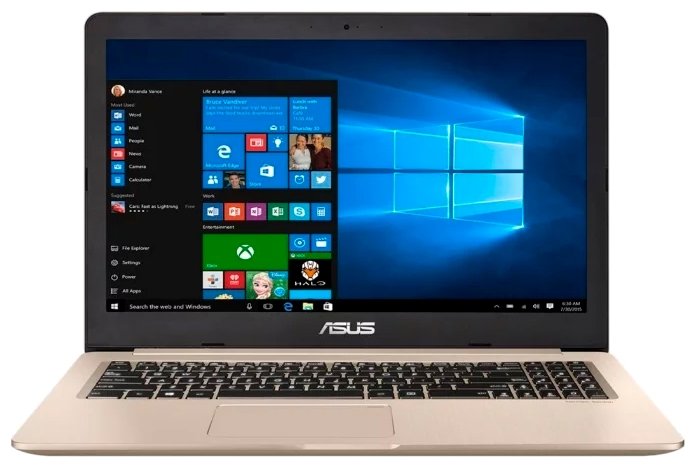ASUS Ноутбук ASUS VivoBook Pro 15 N580GD (Intel Core i7 8750H 2200 MHz/15.6"/3840x2160/16GB/1256GB HDD+SSD/DVD нет/NVIDIA GeForce GTX 1050/Wi-Fi/Bluetooth/Windows 10 Pro)