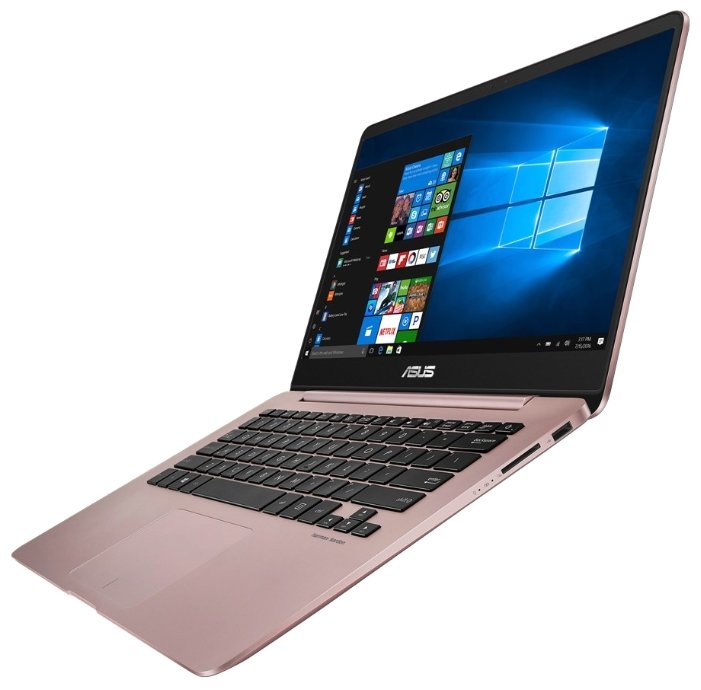 ASUS Ноутбук ASUS ZenBook UX430UA (Intel Core i3 7100U 2400 MHz/14"/1920x1080/4GB/256GB SSD/DVD нет/Intel UHD Graphics 620/Wi-Fi/Bluetooth/Windows 10 Home)