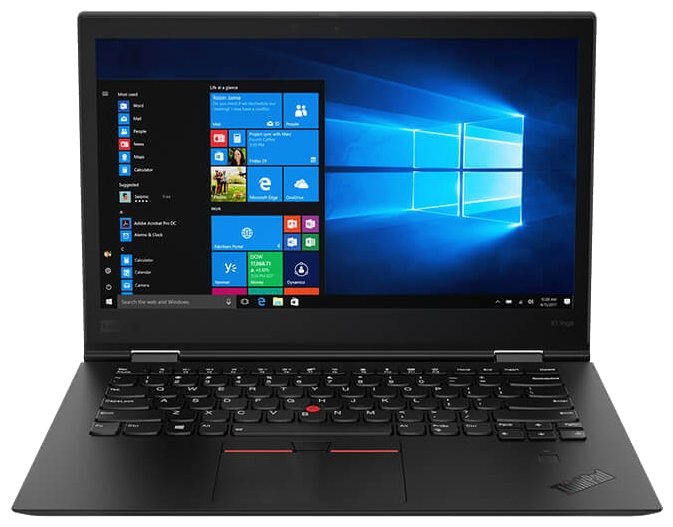 Lenovo Ноутбук Lenovo ThinkPad X1 Yoga (3rd Gen) (Intel Core i7 8550U 1800 MHz/14"/2560x1440/16Gb/1024Gb SSD/DVD нет/Intel UHD Graphics 620/Wi-Fi/Bluetooth/LTE/Windows 10 Pro)