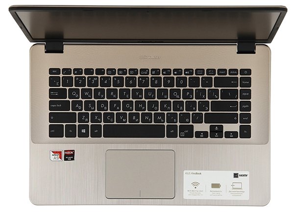 ASUS Ноутбук ASUS VivoBook 15 X505BA (AMD A6 9220 2500 MHz/15.6"/1920x1080/4Gb/1000Gb HDD/DVD нет/AMD Radeon R4/Wi-Fi/Bluetooth/Windows 10 Home)