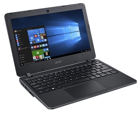 Acer Ноутбук Acer TravelMate B (TMB117-M-C8FG) (Intel Celeron N3060 1600 MHz/11.6"/1366x768/4Gb/128Gb SSD/DVD нет/Wi-Fi/Windows 10 Pro)