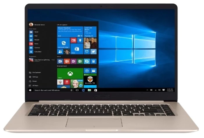 ASUS Ноутбук ASUS VivoBook S15 S510UF (Intel Core i5 8250U 1600 MHz/15.6"/1920x1080/8Gb/1000Gb HDD/DVD нет/NVIDIA GeForce MX130/Wi-Fi/Bluetooth/Windows 10 Home)