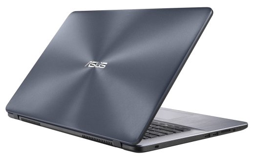 ASUS Ноутбук ASUS VivoBook 17 F705UA (Intel Core i5 7200U 2500 MHz/17.3"/1600x900/8Gb/1000Gb HDD/DVD-RW/Intel HD Graphics 620/Wi-Fi/Bluetooth/Windows 10 Home)