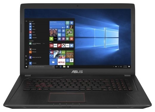 ASUS Ноутбук ASUS FX753VE (Intel Core i7 7700HQ 2800 MHz/17.3"/1920x1080/8Gb/1000Gb HDD/DVD нет/NVIDIA GeForce GTX 1050 Ti/Wi-Fi/Bluetooth/Endless OS)