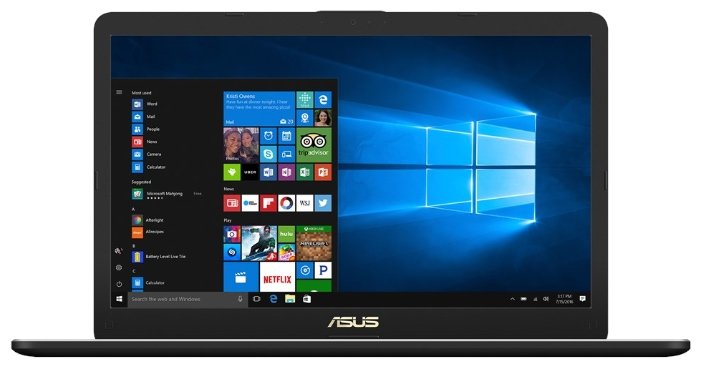 ASUS Ноутбук ASUS VivoBook Pro 17 N705UD (Intel Core i5 8250U 1600 MHz/17.3"/1920x1080/8Gb/2128Gb HDD+SSD/DVD нет/NVIDIA GeForce GTX 1050/Wi-Fi/Bluetooth/Windows 10 Home)