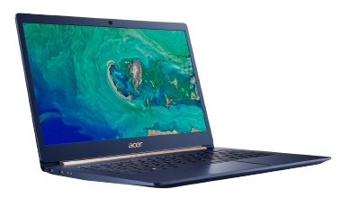 Acer Ноутбук Acer SWIFT 5 (SF514-52T-53MB) (Intel Core i7 8550U 1800 MHz/14"/1920x1080/8Gb/256Gb SSD/DVD нет/Intel HD Graphics 620/Wi-Fi/Bluetooth/Windows 10 Home)