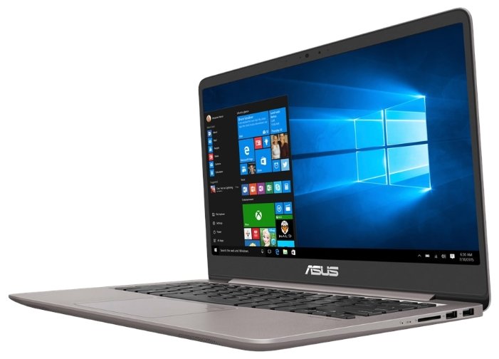ASUS Ноутбук ASUS ZenBook UX410UA (Intel Core i3 7100U 2400 MHz/14"/1920x1080/4Gb/256Gb SSD/DVD нет/Intel UHD Graphics 620/Wi-Fi/Bluetooth/Windows 10 Pro)