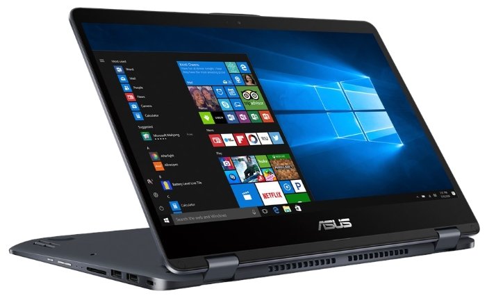 ASUS Ноутбук ASUS VivoBook Flip 14 TP410UA (Intel Core i3 7100U 2400 MHz/14"/1920x1080/8Gb/1000Gb HDD/DVD нет/Intel HD Graphics 620/Wi-Fi/Bluetooth/Windows 10 Home)
