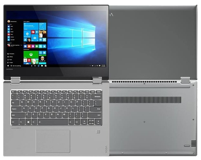 Lenovo Ноутбук Lenovo Yoga 520 14 (Intel Core i7 8550U 1800 MHz/14"/1920x1080/8Gb/1000Gb HDD/DVD нет/NVIDIA GeForce MX130/Wi-Fi/Bluetooth/Windows 10 Home)