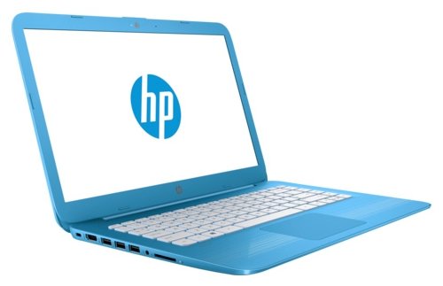 HP Ноутбук HP Stream 14-ax015ur (Intel Celeron N3060 1600 MHz/14"/1366x768/4Gb/32Gb eMMC/DVD нет/Intel HD Graphics 400/Wi-Fi/Bluetooth/Windows 10 Home)