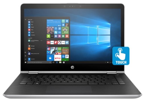 HP Ноутбук HP PAVILION 14-ba016ur x360 (Intel Core i3 7100U 2400 MHz/14"/1920x1080/6Gb/508Gb HDD+SSD Cache/DVD нет/NVIDIA GeForce 940MX/Wi-Fi/Bluetooth/Windows 10 Home)