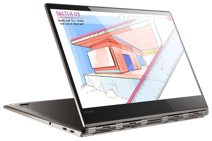 Lenovo Ноутбук Lenovo Yoga 920 13 (Intel Core i5 8250U 1600 MHz/13.9"/3840x2160/8Gb/256Gb SSD/DVD нет/Intel HD Graphics 620/Wi-Fi/Bluetooth/Windows 10 Home)