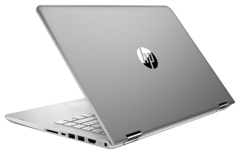 HP Ноутбук HP PAVILION 14-ba022ur x360 (Intel Core i7 7500U 2700 MHz/14"/1920x1080/8Gb/1128Gb HDD+SSD/DVD нет/NVIDIA GeForce 940MX/Wi-Fi/Bluetooth/DOS)