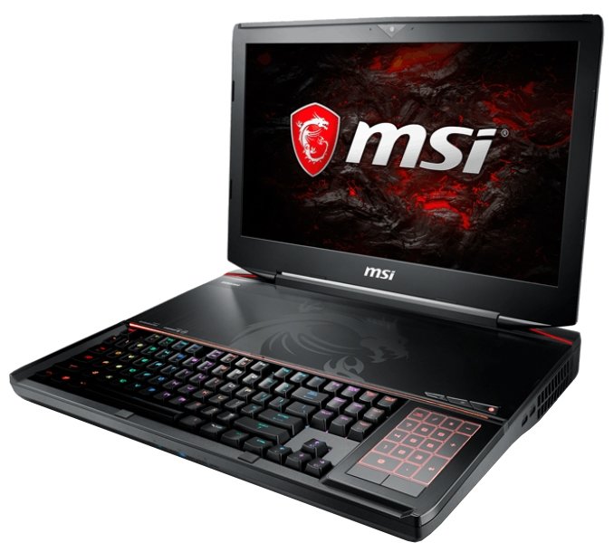 MSI Ноутбук MSI GT83VR 7RE Titan SLI (Intel Core i7 7820HK 2900 MHz/18.4"/1920x1080/16Gb/1128Gb HDD+SSD/DVD-RW/NVIDIA GeForce GTX 1070/Wi-Fi/Bluetooth/Win 10 Home)