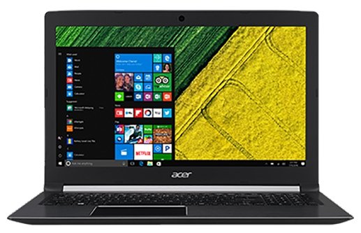 Acer Ноутбук Acer ASPIRE 5 (A515-51G-51R4) (Intel Core i5 7200U 2500 MHz/15.6"/1366x768/8Gb/1000Gb HDD/DVD нет/NVIDIA GeForce MX150/Wi-Fi/Bluetooth/Windows 10 Home)
