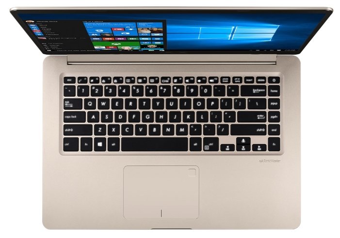 ASUS Ноутбук ASUS VivoBook S15 S510UA (Intel Core i3 7100U 2400 MHz/15.6"/1366x768/8Gb/1000Gb HDD/DVD нет/Intel HD Graphics 620/Wi-Fi/Bluetooth/Windows 10 Home)