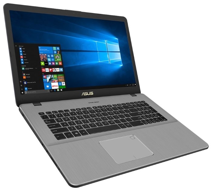 ASUS Ноутбук ASUS VivoBook Pro 17 N705UN (Intel Core i5 7200U 2500 MHz/17.3"/1920x1080/8Gb/1000Gb HDD/DVD нет/NVIDIA GeForce MX150/Wi-Fi/Bluetooth/Windows 10 Home)