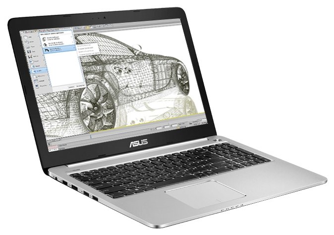 ASUS Ноутбук ASUS K501UX (Intel Core i5 6200U 2300 MHz/15.6"/1920x1080/4Gb/1000Gb HDD/DVD нет/NVIDIA GeForce GTX 950M/Wi-Fi/Bluetooth/Windows 10 Home)