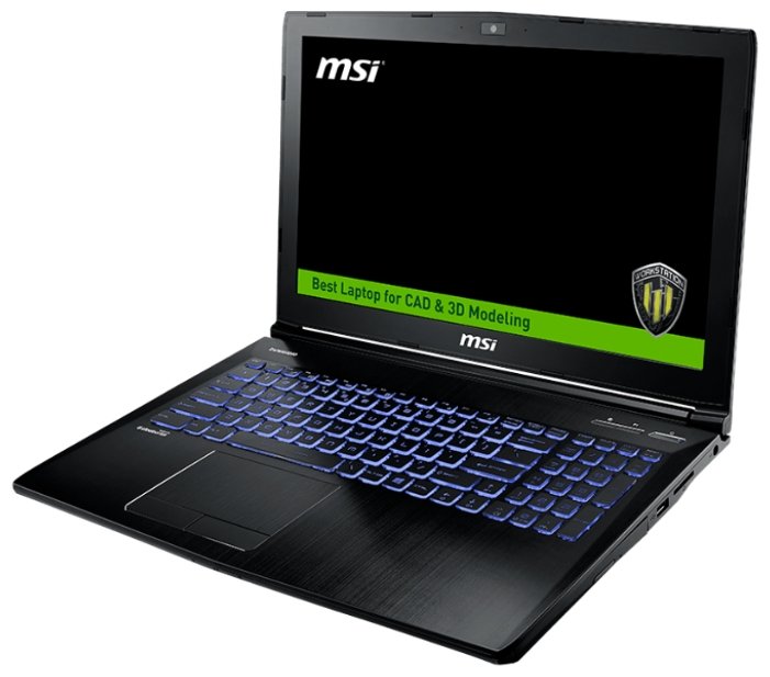 MSI Ноутбук MSI WE62 7RI (Intel Core i7 7700HQ 2800 MHz/15.6"/1920x1080/32Gb/1256Gb HDD+SSD/DVD-RW/NVIDIA Quadro M1200/Wi-Fi/Bluetooth/Windows 10 Pro)