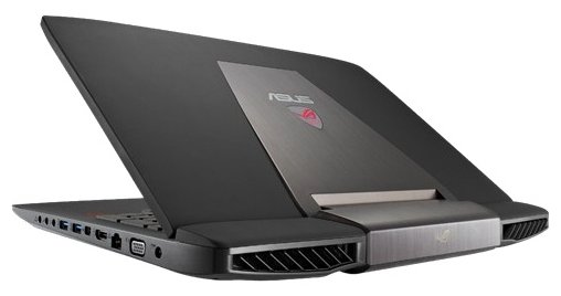 ASUS Ноутбук ASUS ROG G751JL (Core i7 4750HQ 2000 MHz/17.3"/1920x1080/16.0Gb/2128Gb HDD+SSD/DVD-RW/NVIDIA GeForce GTX 965M/Wi-Fi/Bluetooth/Win 10 Home)
