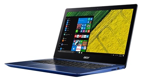 Acer Ноутбук Acer SWIFT 3 (SF314-52G-88KZ) (Intel Core i7 8550U 1800 MHz/14"/1920x1080/8Gb/256Gb SSD/DVD нет/NVIDIA GeForce MX150/Wi-Fi/Bluetooth/Windows 10 Home)